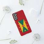 Grenada Flag Tough Phone Case - Irie Blues Boutique