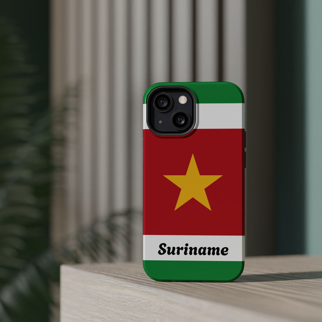 Suriname Flag Magnetic Case - Irie Blues Boutique
