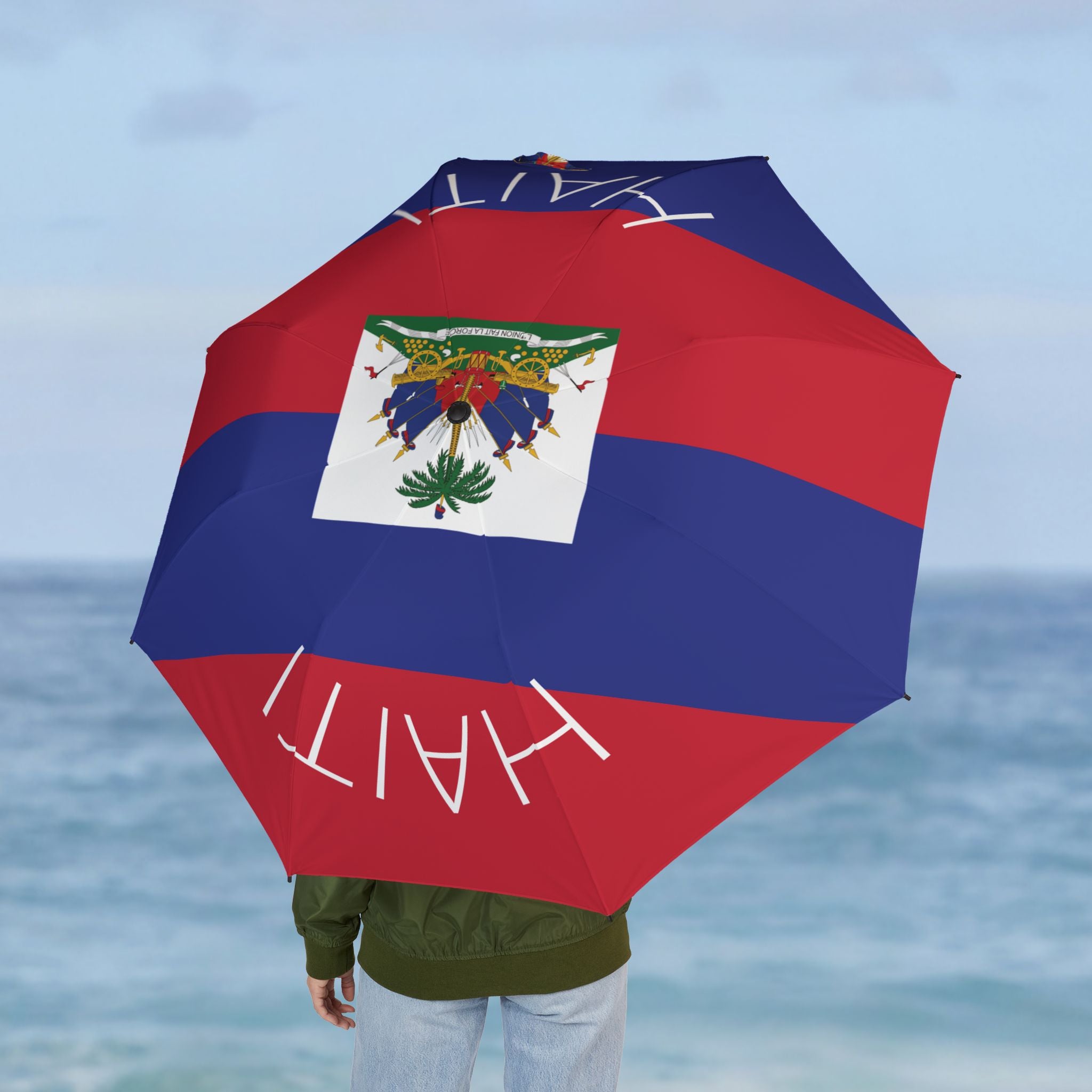 Haiti Flag Umbrella