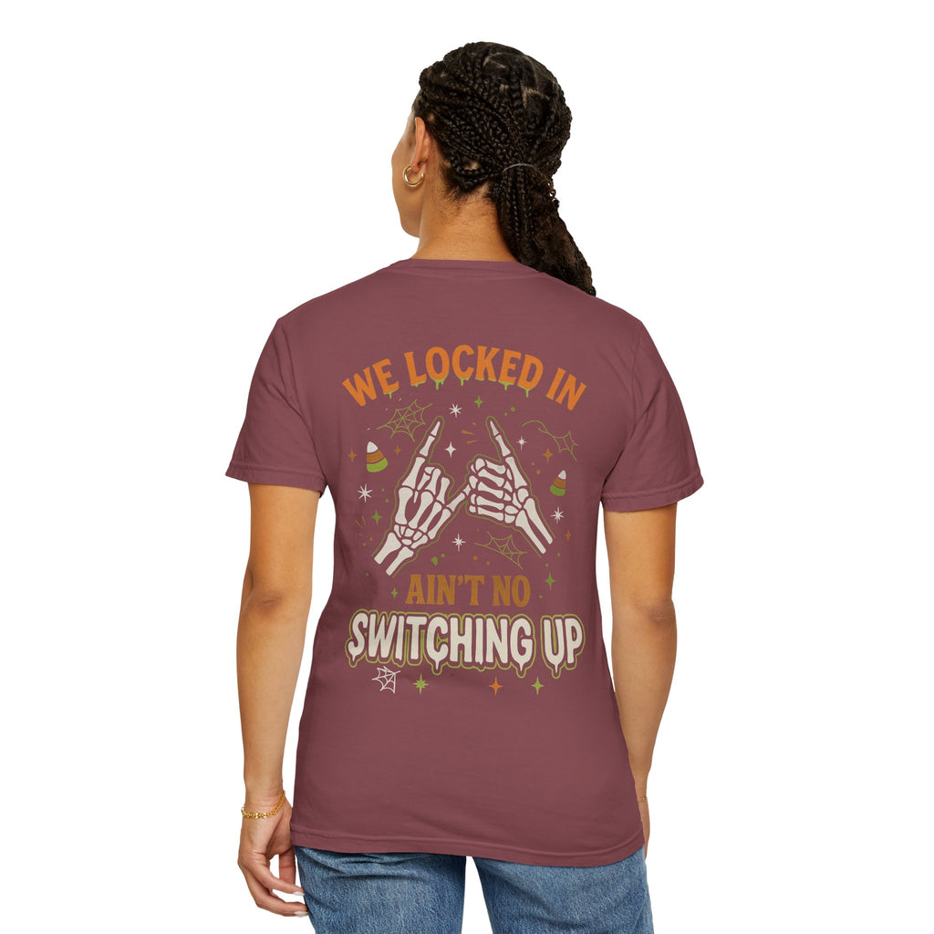We Locked In Aint No Switching Up Skeleton Hands T-Shirt for Couples,  Holiday Gift, Matching Outfits, Relationship Apparel - Irie Blues Boutique