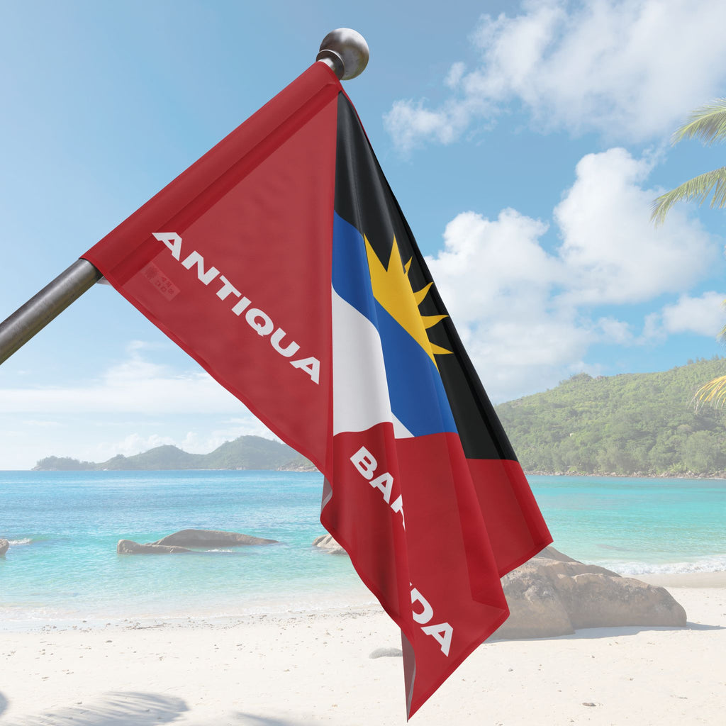 Antigua and Barbuda Flag Wall Art - Irie Blues Boutique