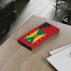 Grenada Flag Tough Phone Case - Irie Blues Boutique