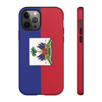 Haiti Flag Tough Phone Case - Irie Blues Boutique