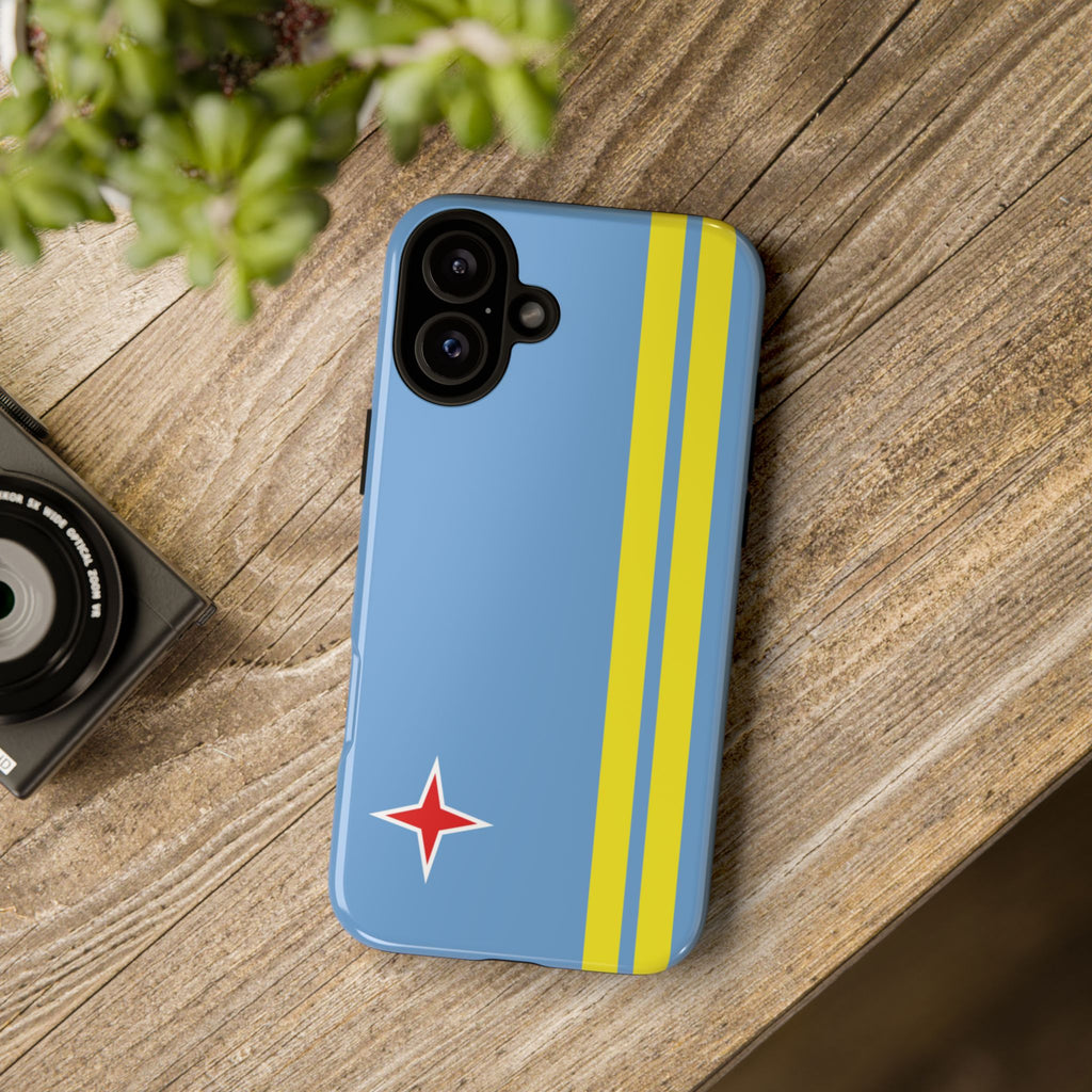 Aruba Flag Tough Phone Case - Irie Blues Boutique