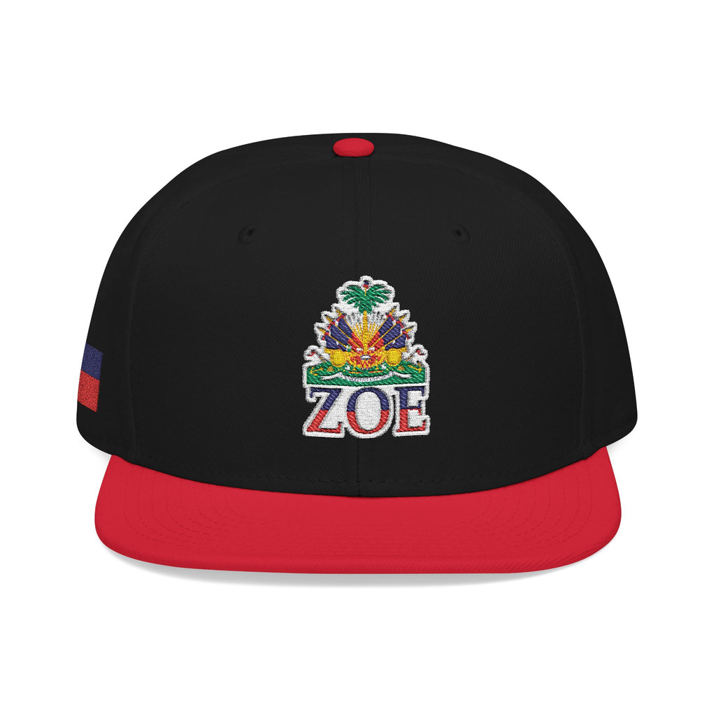 Haiti Zoe Embroidered Snapback Hat - Irie Blues Boutique