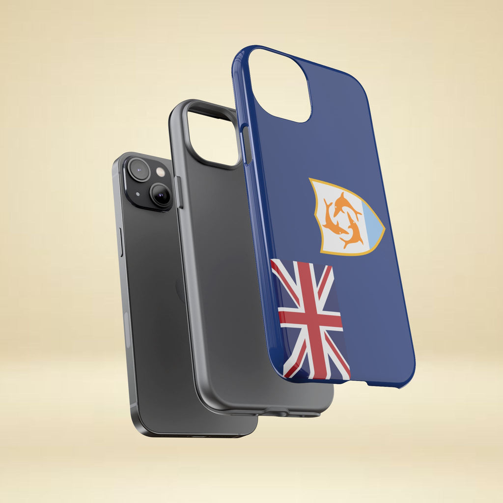 Anguilla Flag Tough Phone Case