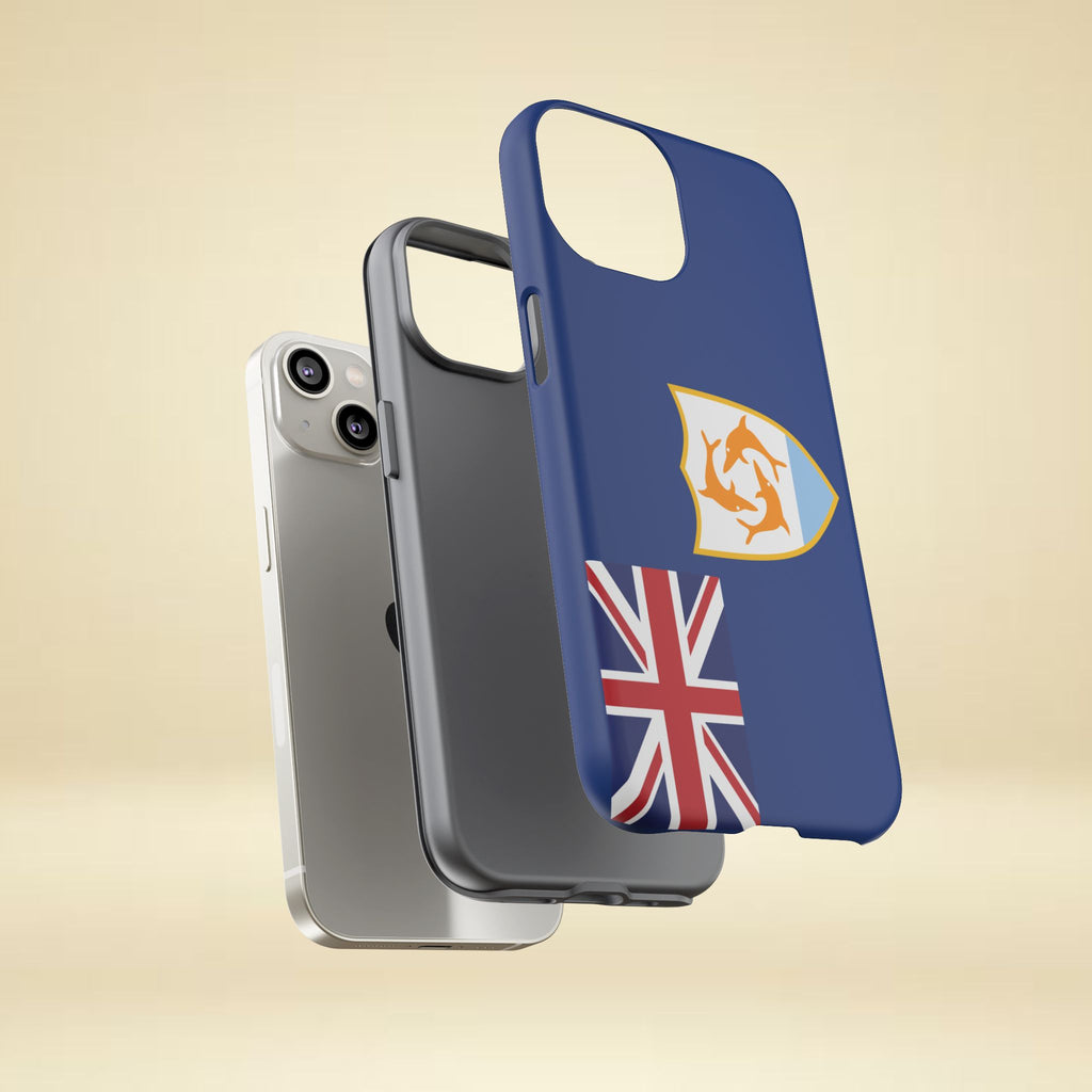 Anguilla Flag Tough Phone Case