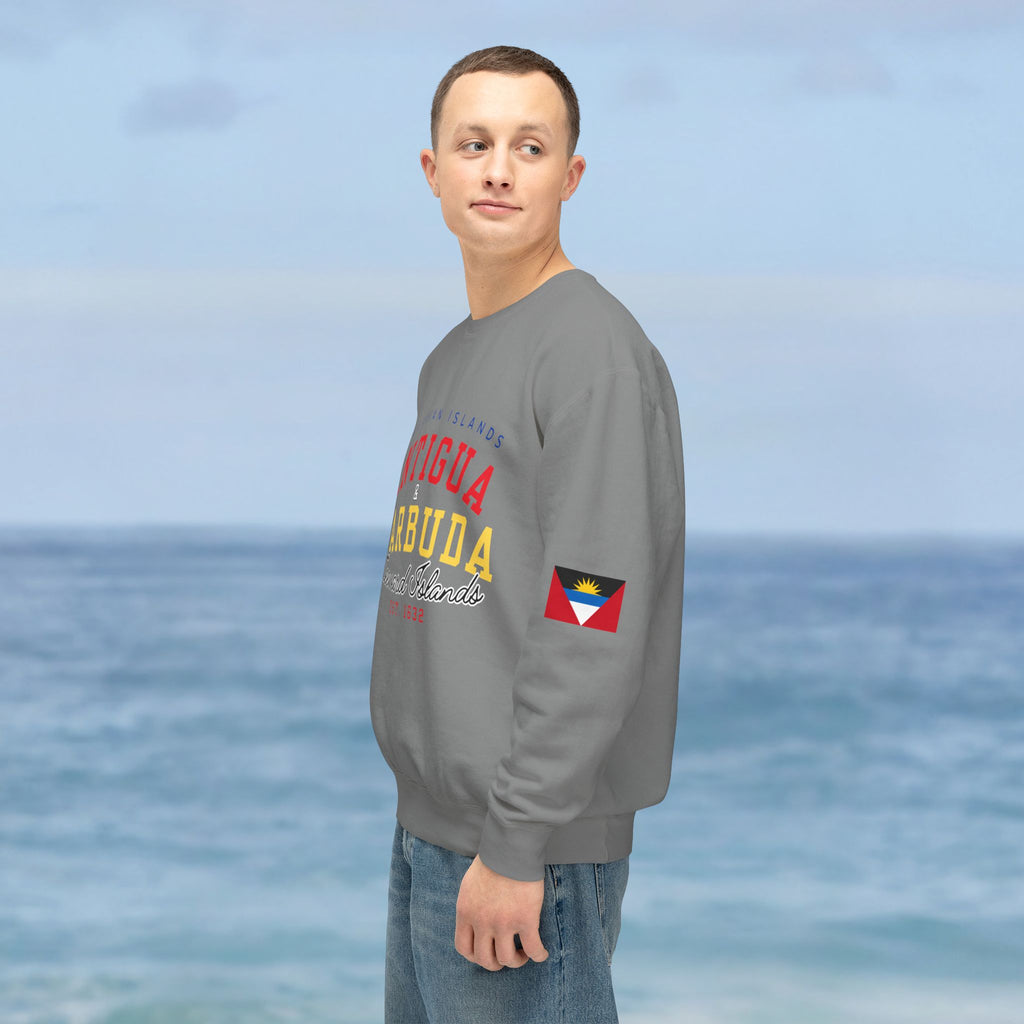Antigua Barbuda Caribbean University Sweatshirt - Irie Blues Boutique