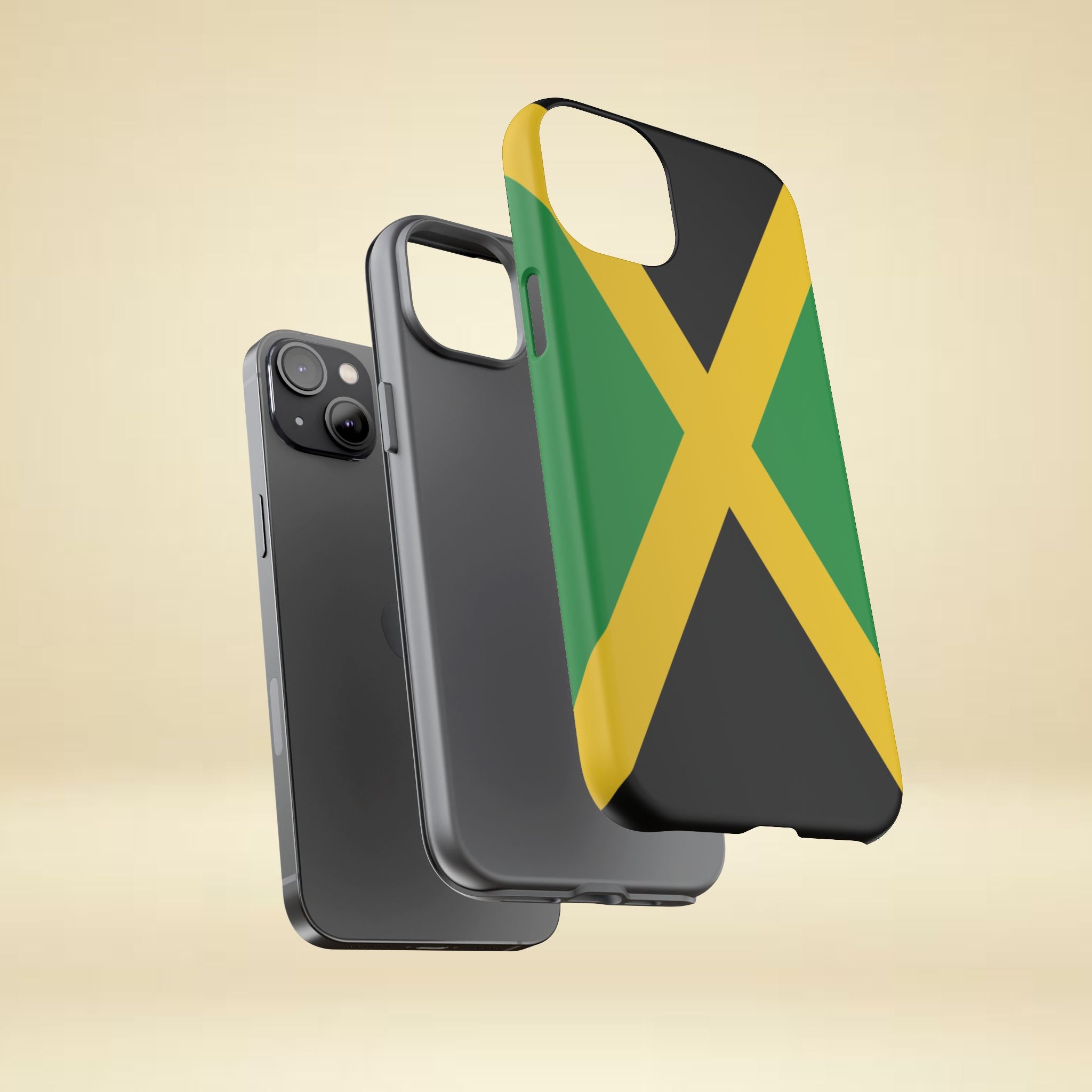 Jamaica Flag Tough Phone Case