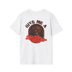 Give Me A Likkle More Vintage-Inspired Unisex T-Shirt, Fun Graphic Tee, Casual Wear, Summer Vibes, Framed Artwork for Collectors - Irie Blues Boutique