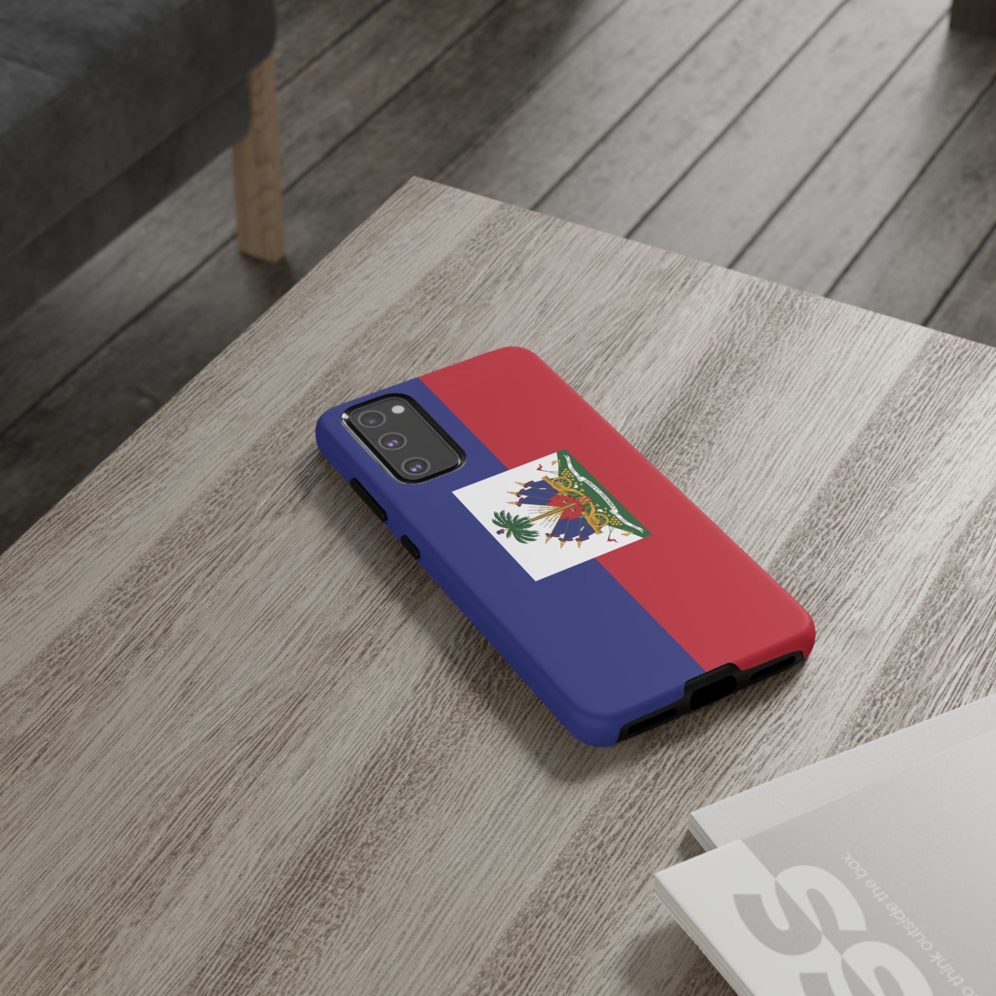 Haiti Flag Tough Phone Case - Irie Blues Boutique