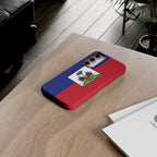 Haiti Flag Tough Phone Case - Irie Blues Boutique