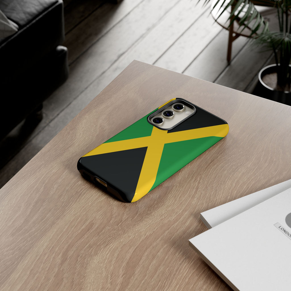 Jamaica Flag Tough Phone Case