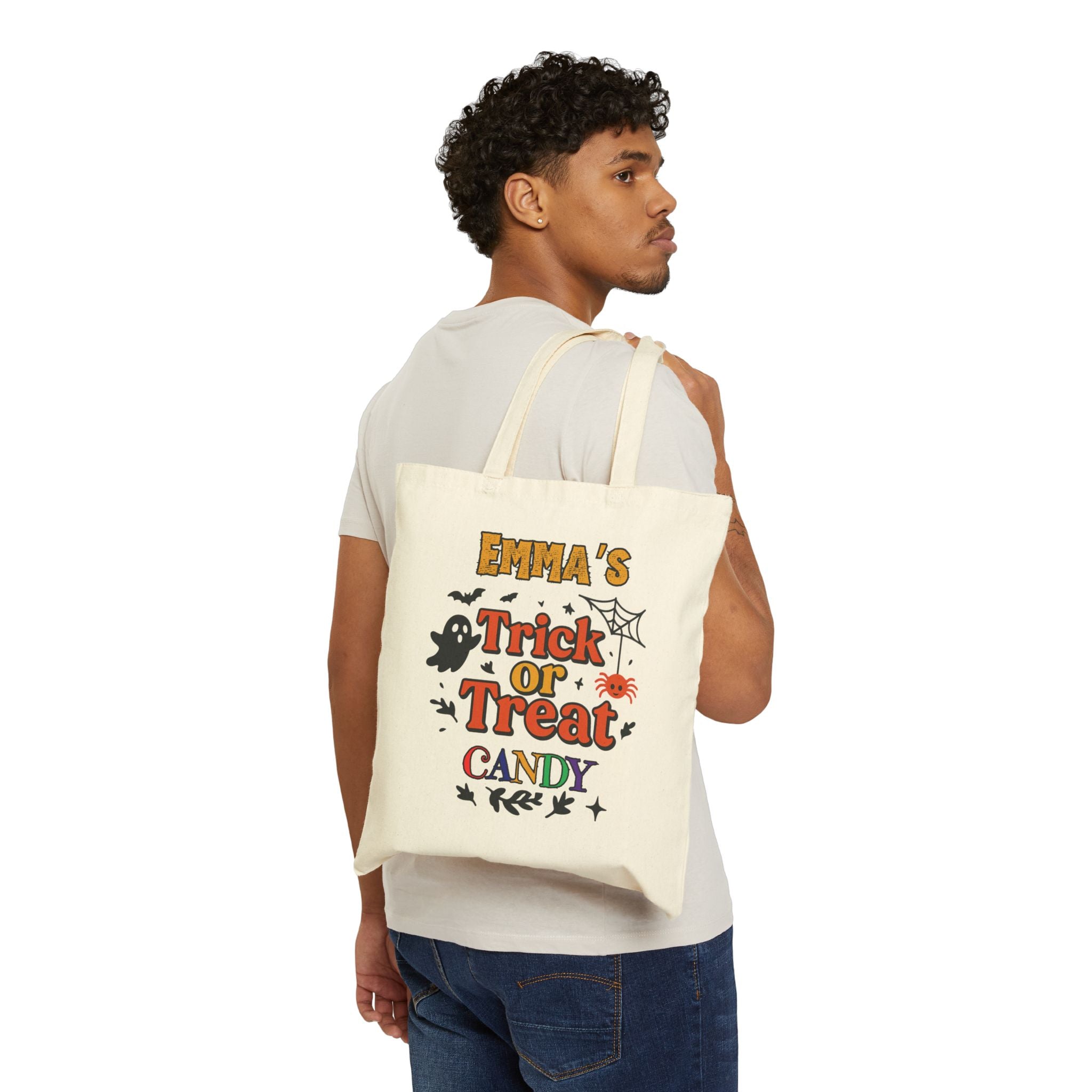 Personalized Kids Trick or Treat Bag