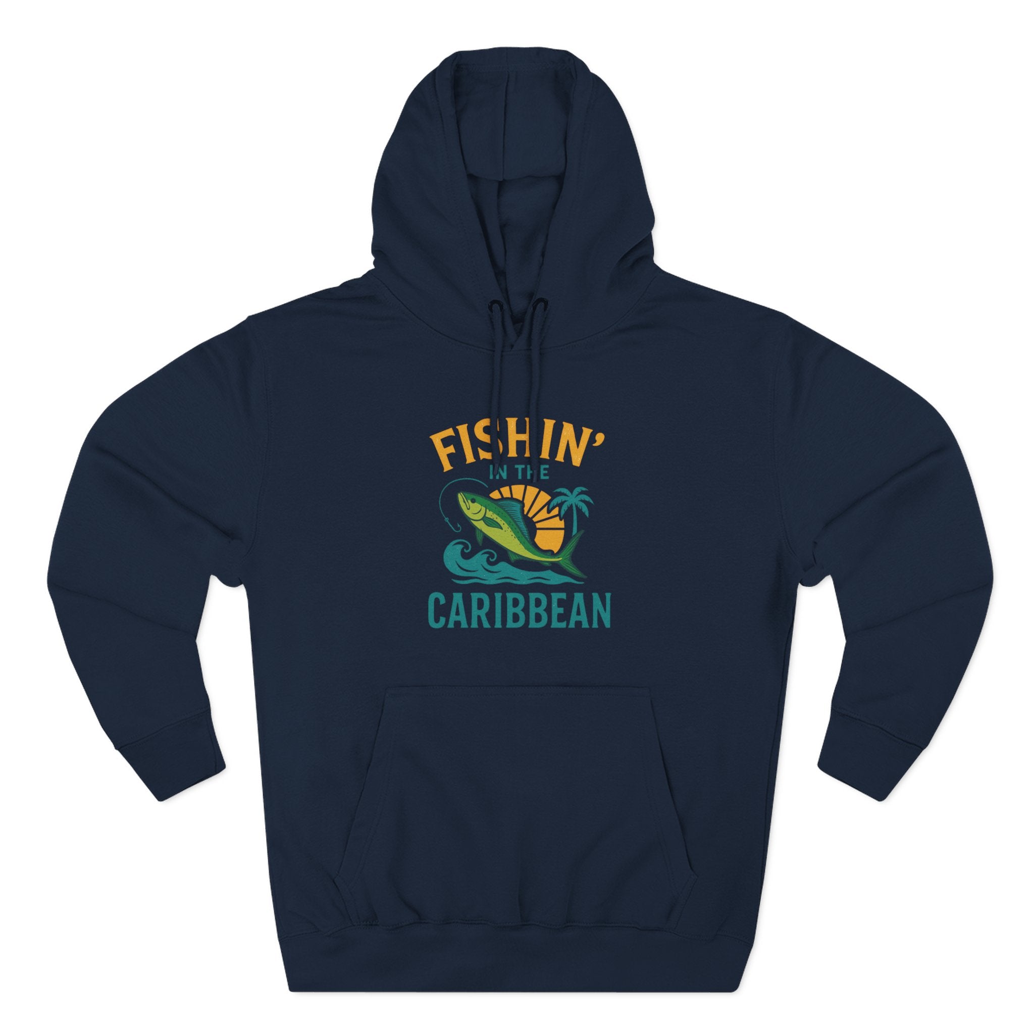 Caribbean Fishing Hoodie - Irie Blues Boutique