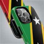 Saint Kitts and Nevis Flag Tough Phone Case -USVI Protective Phone Cover, Caribbean Flag Design, Flag Lover Gift, Island Phone Accessories, - Irie Blues Boutique