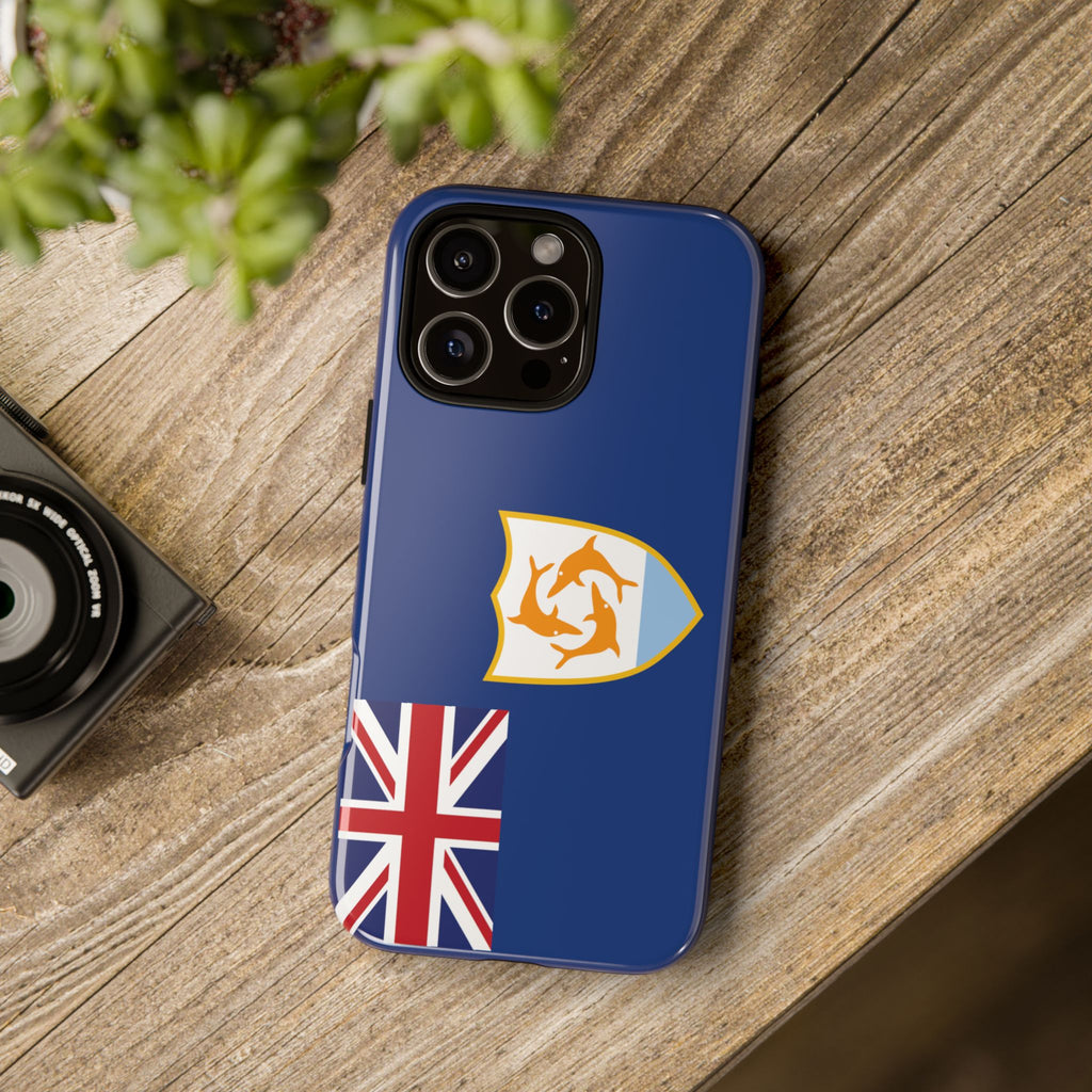 Anguilla Flag Tough Phone Case