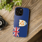 Anguilla Flag Tough Phone Case