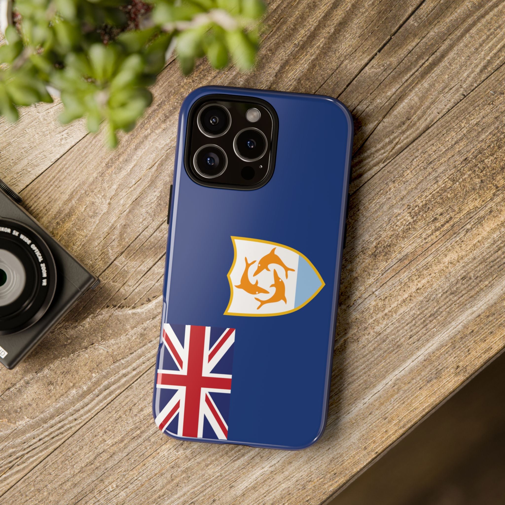 Anguilla Flag Tough Phone Case