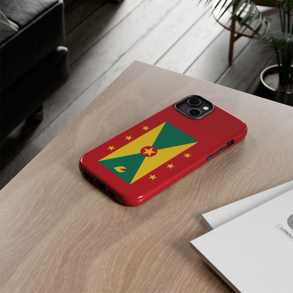 Grenada Flag Tough Phone Case - Irie Blues Boutique