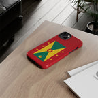 Grenada Flag Tough Phone Case - Irie Blues Boutique