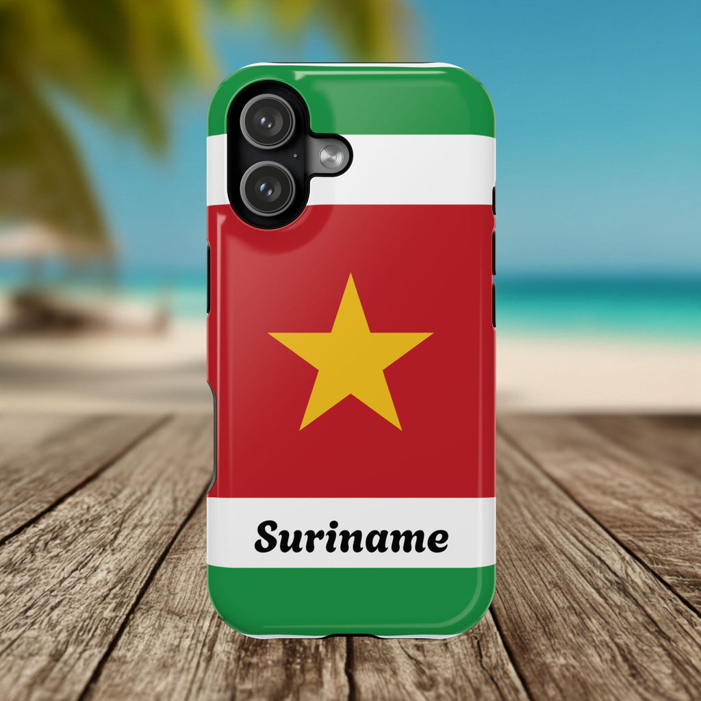 Suriname Flag Magnetic Case - Irie Blues Boutique