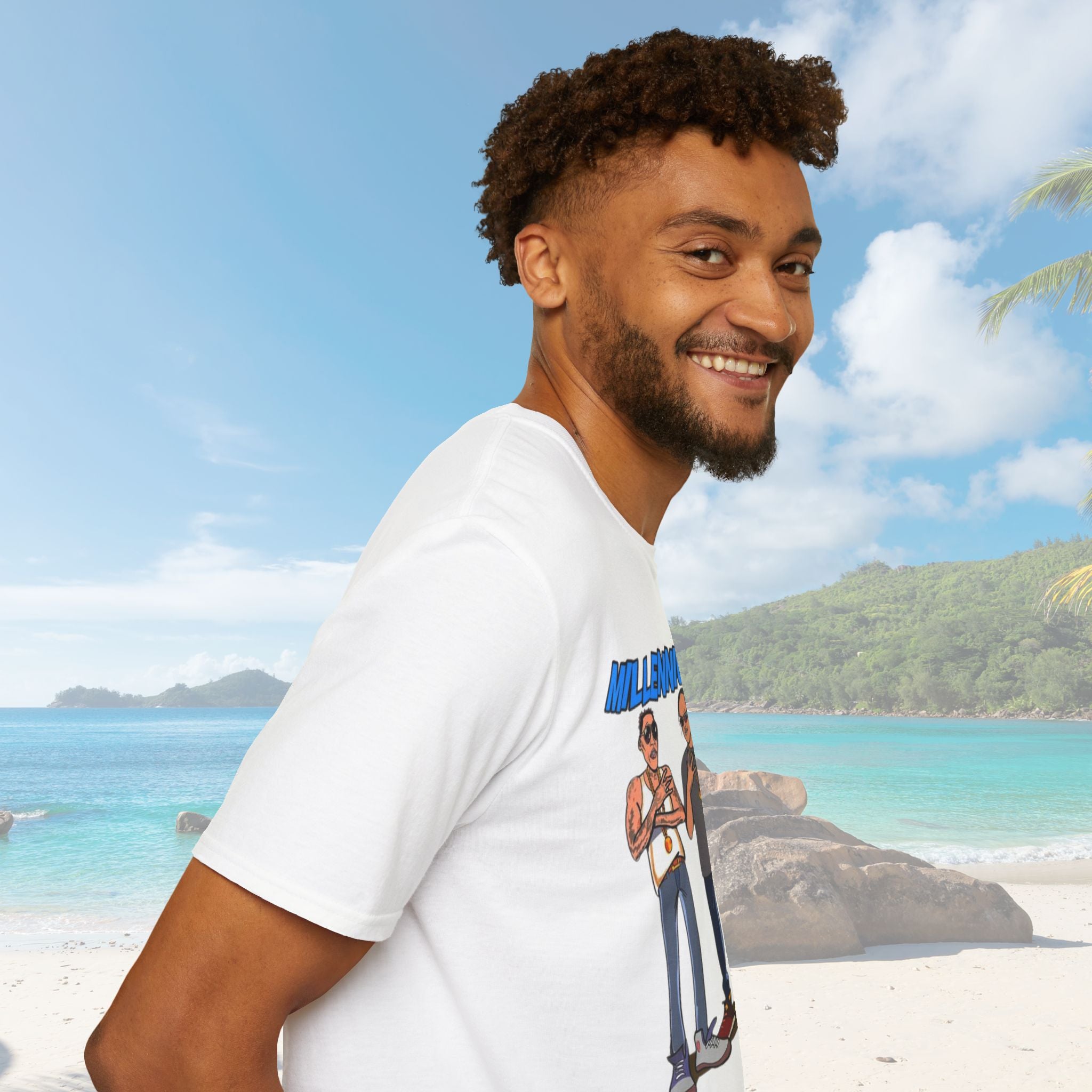 Millennium Gallis Dancehall Tee - Irie Blues Boutique