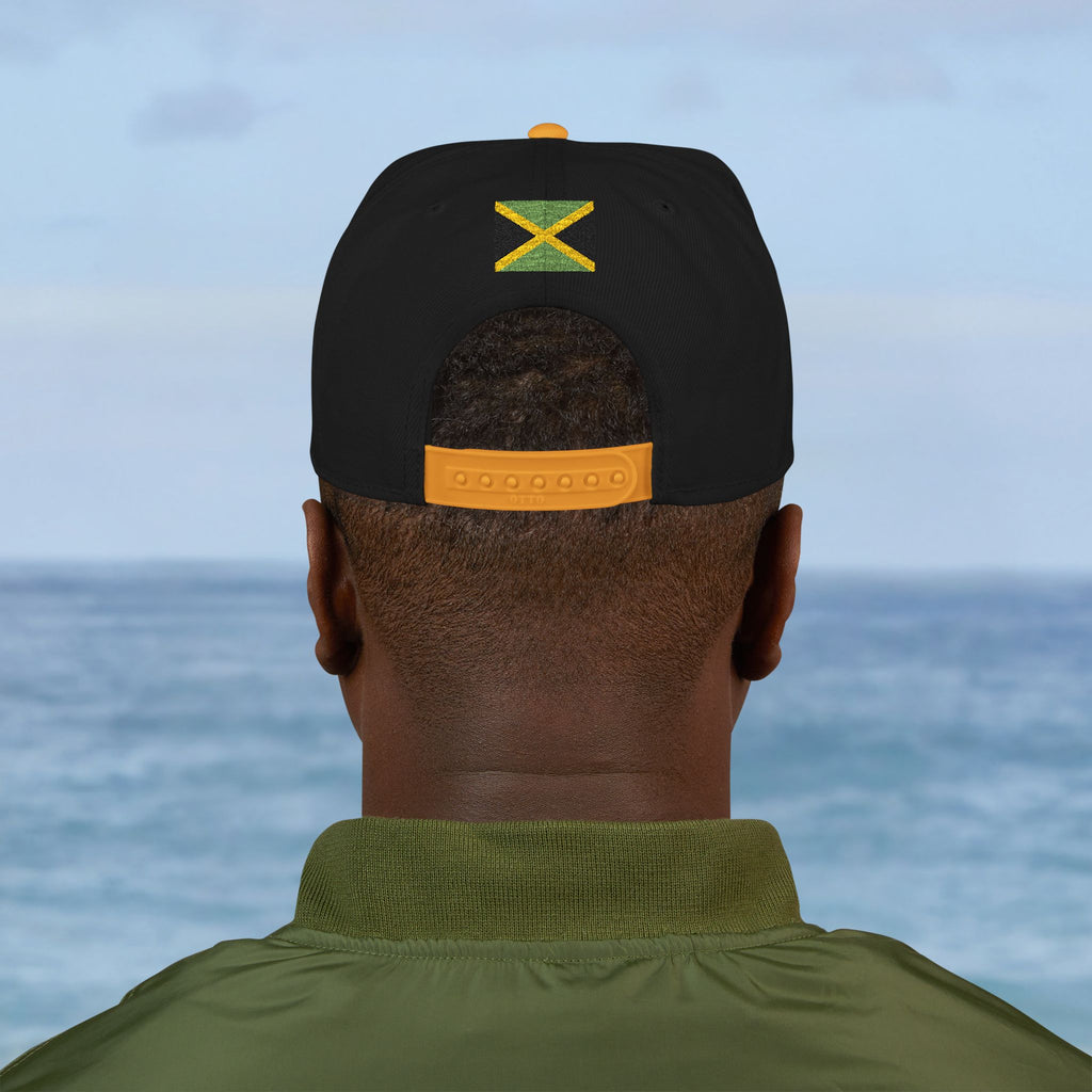 Caribbean AF Flat Bill Cap - Irie Blues Boutique