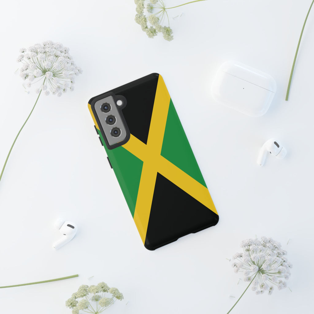 Jamaica Flag Tough Phone Case