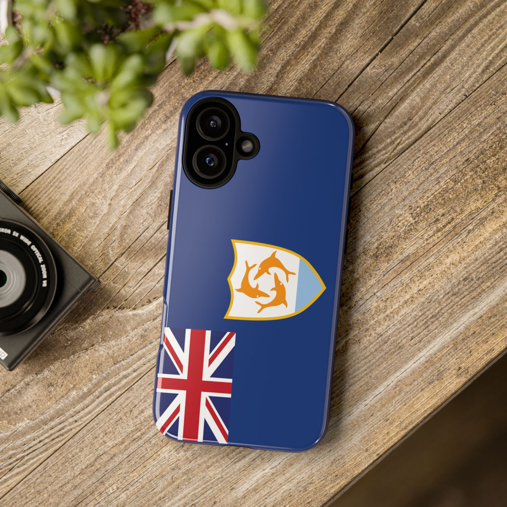 Anguilla Flag Tough Phone Case