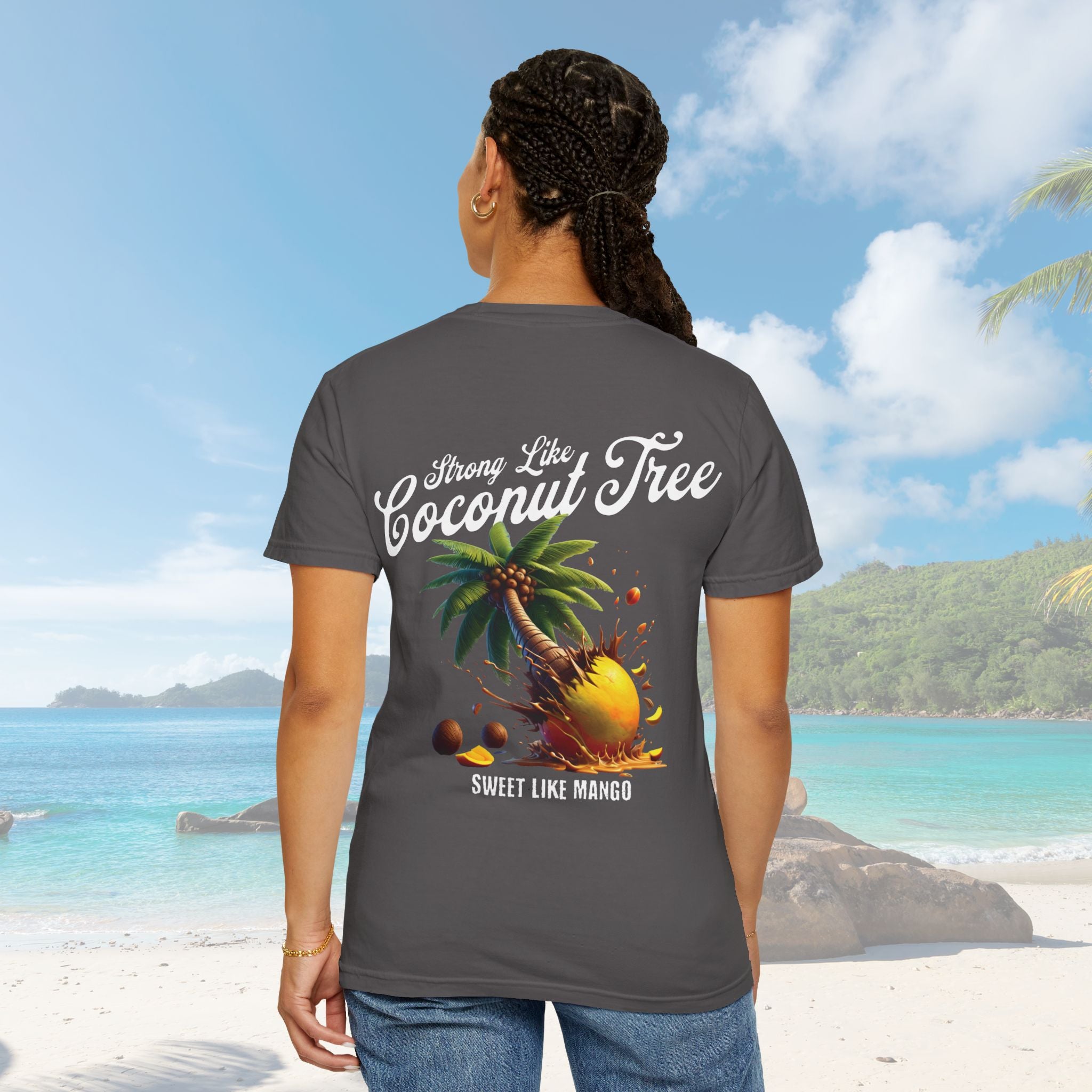 Strong Like Coconut Tree Sweet Like Mango Shirt - Irie Blues Boutique