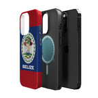 Belize Flag Magnetic Case - Irie Blues Boutique
