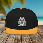 Haiti Zoe Embroidered Snapback Hat