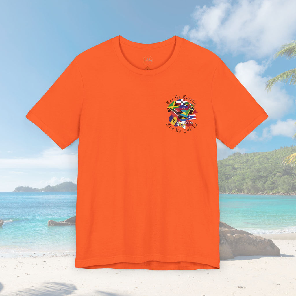 For The Culture Caribbean Flags Unisex T-Shirt - Irie Blues Boutique