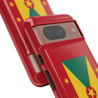 Grenada Flag Tough Phone Case - Irie Blues Boutique