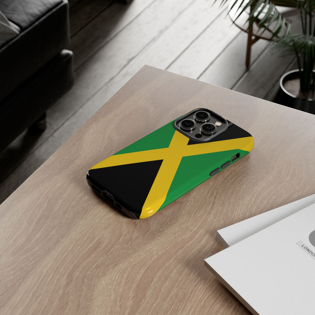 Jamaica Flag Tough Phone Case