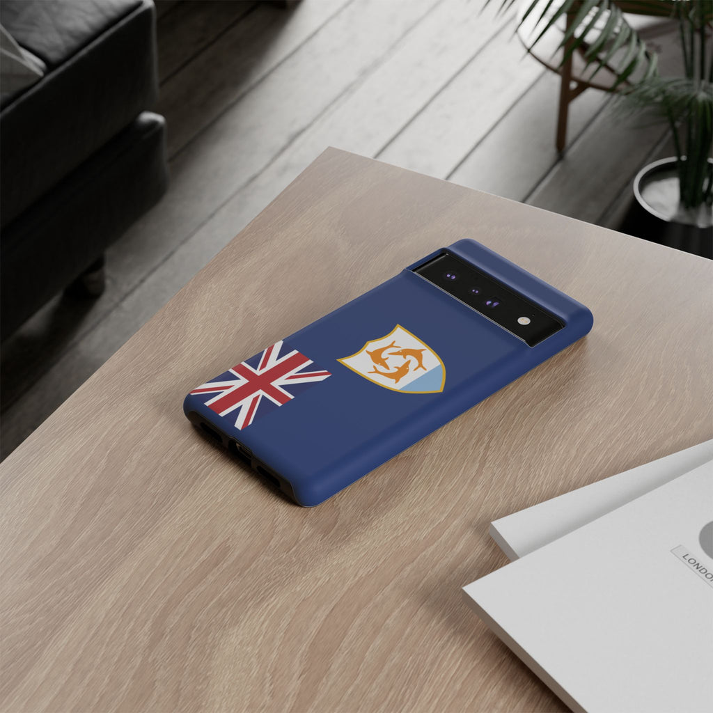 Anguilla Flag Tough Phone Case