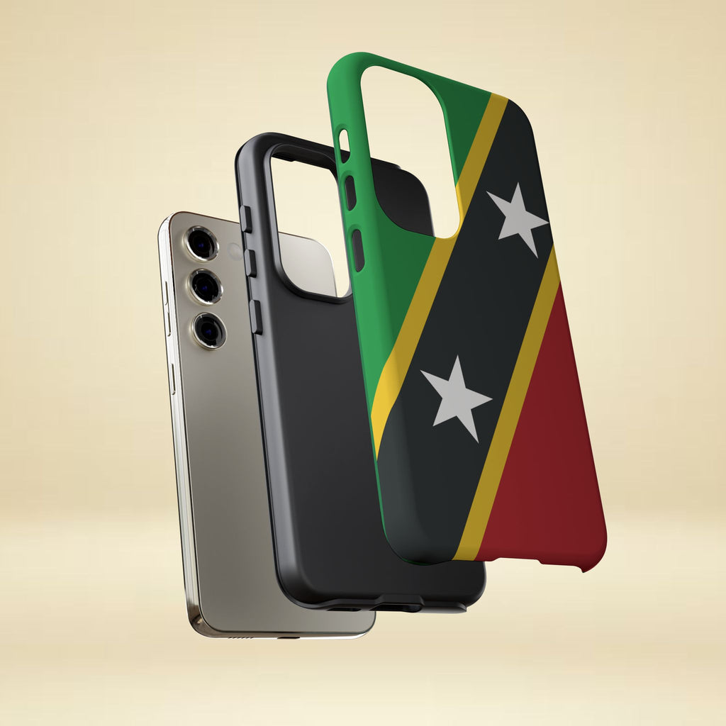 Saint Kitts and Nevis Flag Tough Phone Case