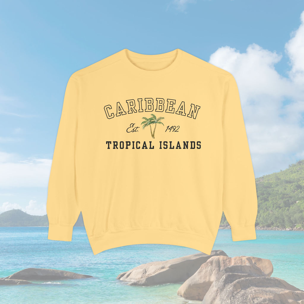Caribbean 1492 Tropical Islands Unisex Sweatshirt - Irie Blues Boutique
