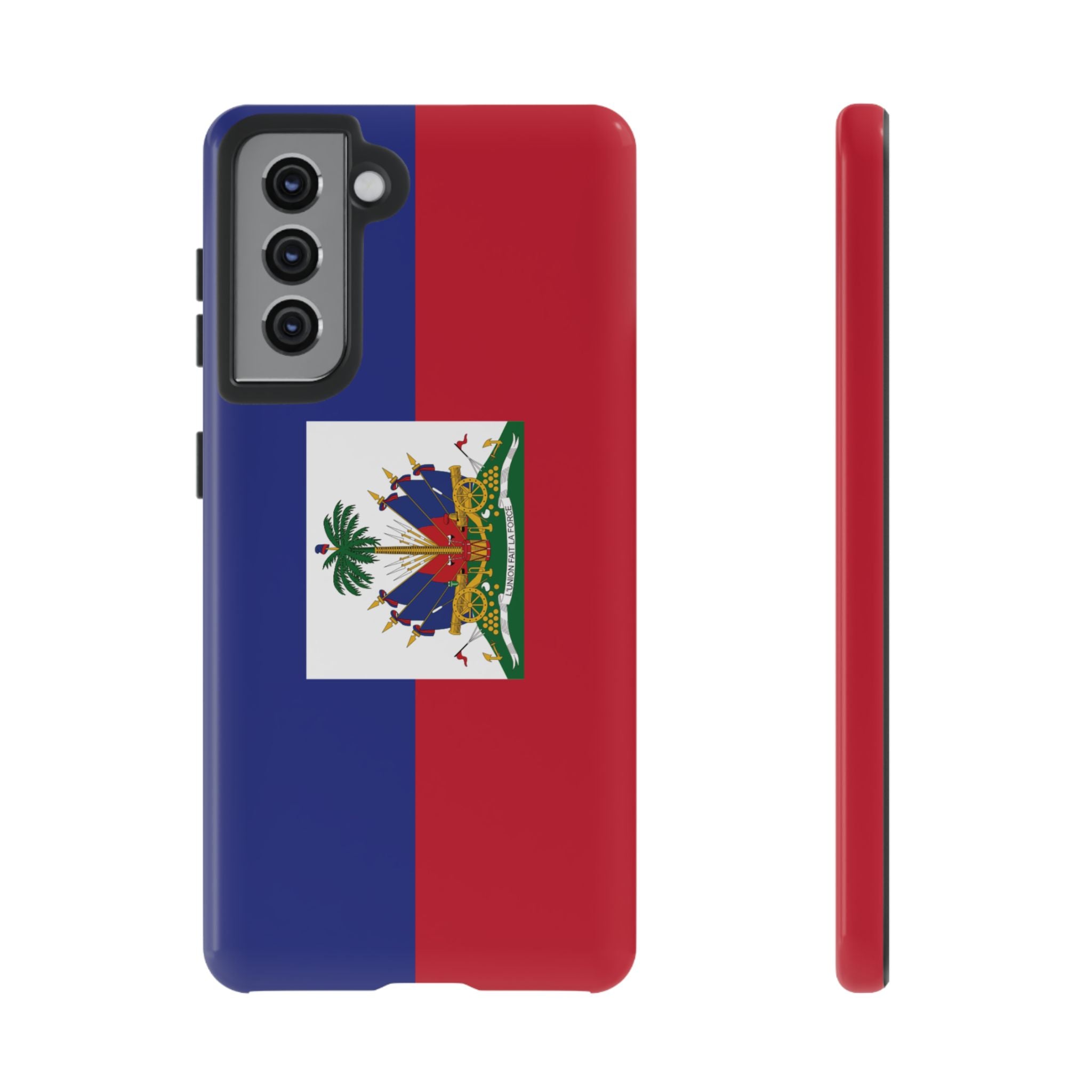 Haiti Flag Tough Phone Case