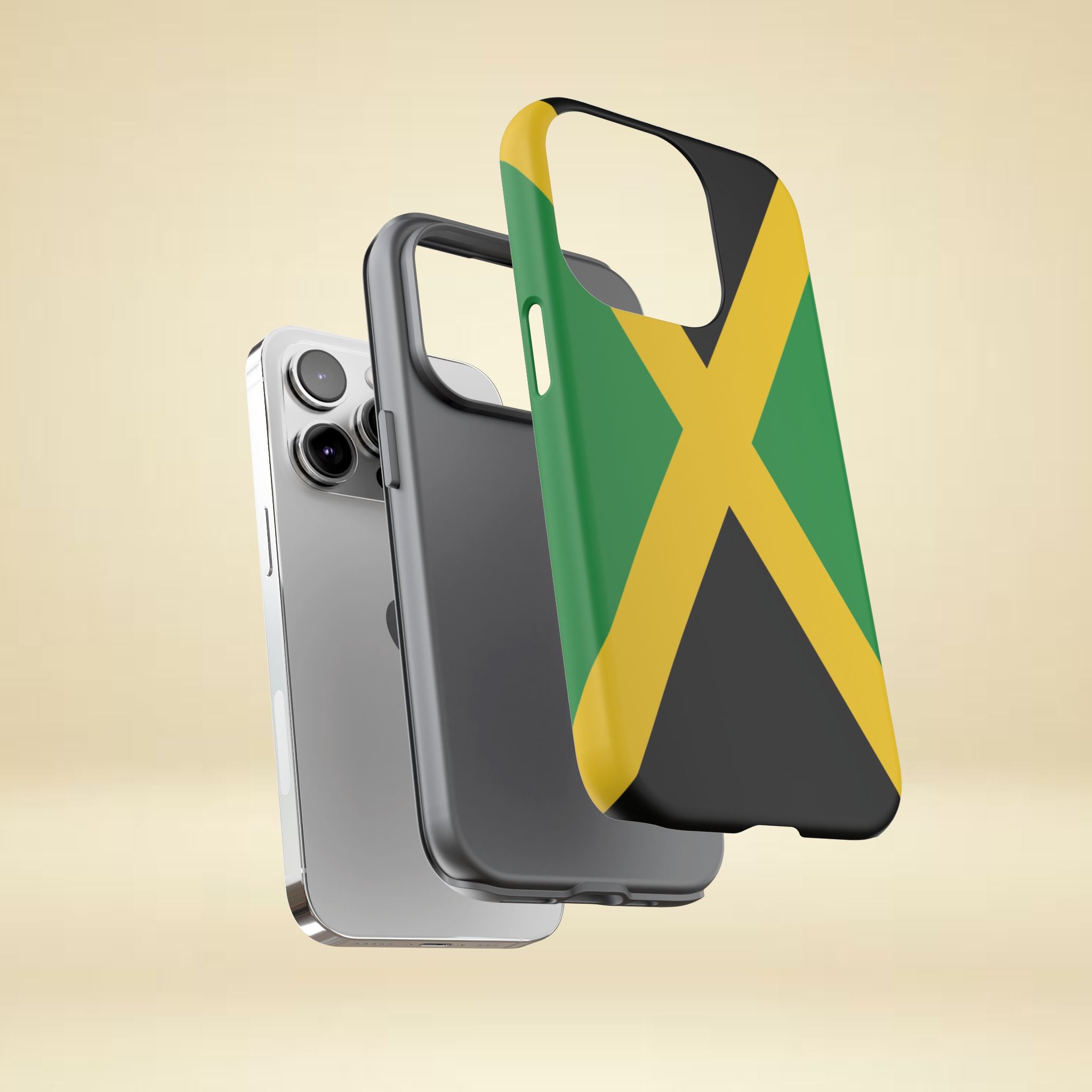 Jamaica Flag Tough Phone Case