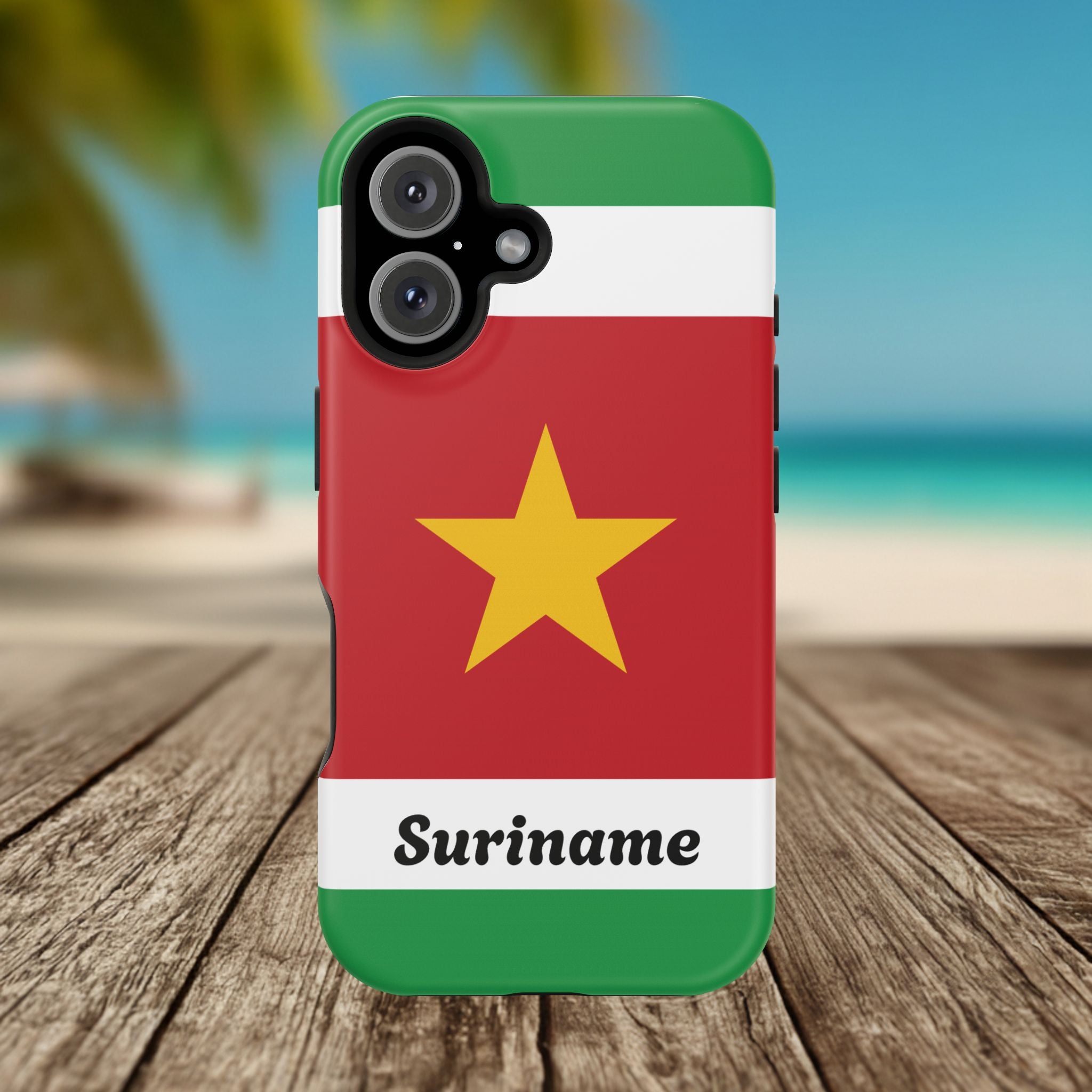 Suriname Flag Magnetic Case - Irie Blues Boutique