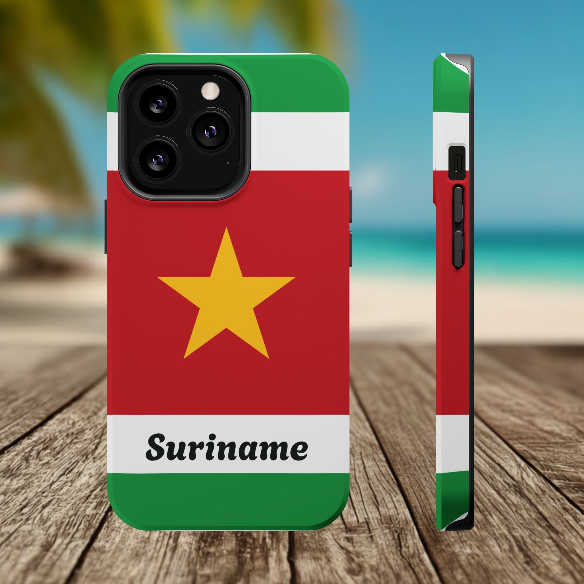 Suriname Flag Magnetic Case - Irie Blues Boutique