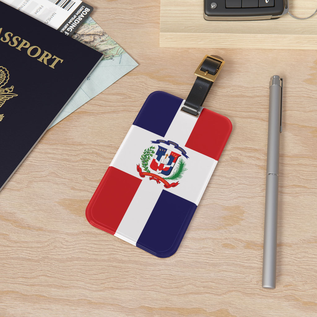 Dominican Republic Flag Luggage Tag