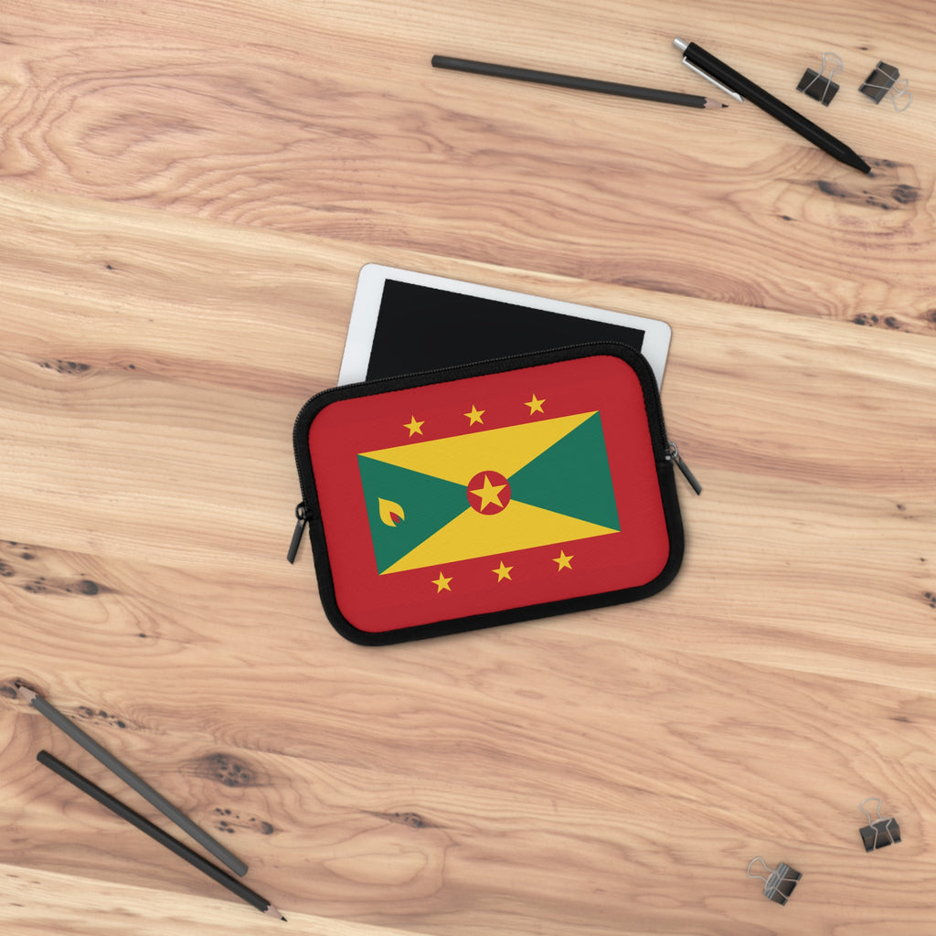 Grenada Flag Laptop Sleeve Case - Irie Blues Boutique