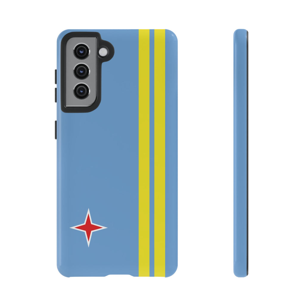 Aruba Flag Tough Phone Case - Irie Blues Boutique