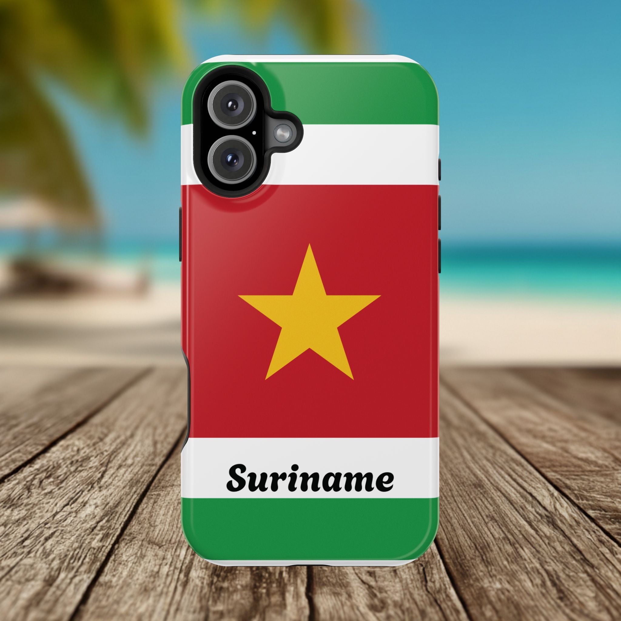 Suriname Flag Magnetic Case - Irie Blues Boutique