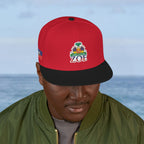 Haiti Zoe Embroidered Snapback Hat