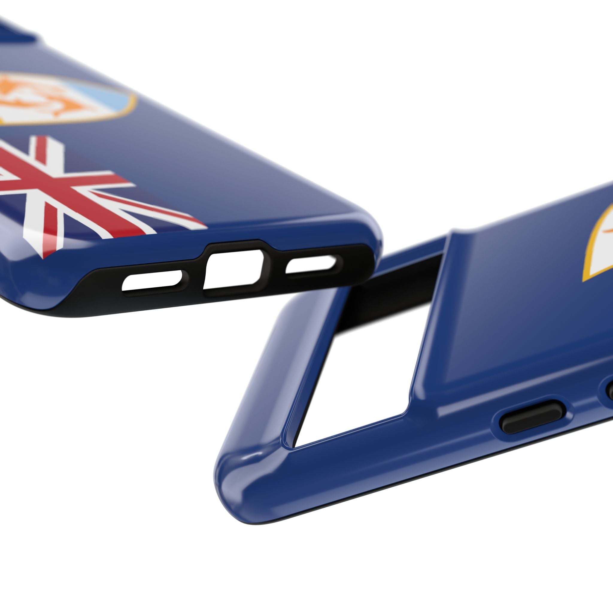 Anguilla Flag Tough Phone Case