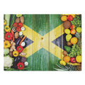Jamaica Caribbean Flag Cutting Board | Irie Blues Boutique - Irie Blues Boutique